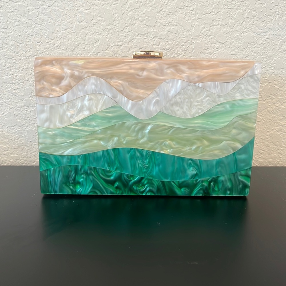 Handmade Acrylic Clutch